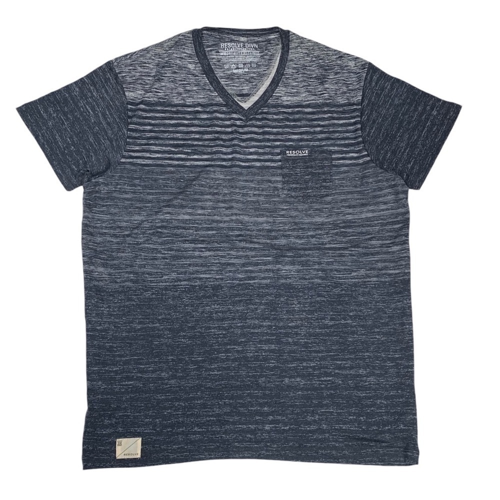 Resolve mens S v-neck tee shirt